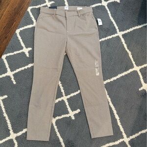 GAP Houndstooth Skinny Ankle Pants